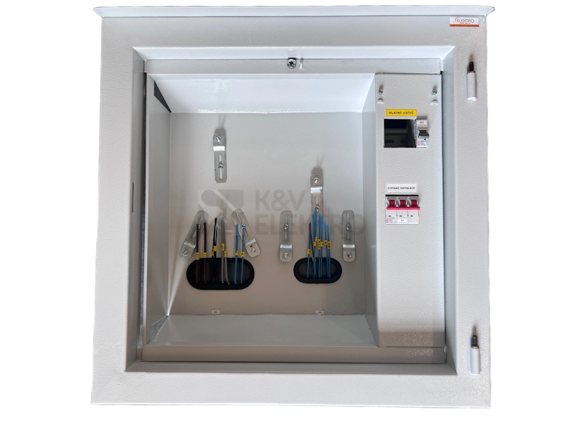 Obrázek produktu Elektroměrový rozvaděč ETI RE 1.0.1 OCP/Z pro ČEZ šedý 2