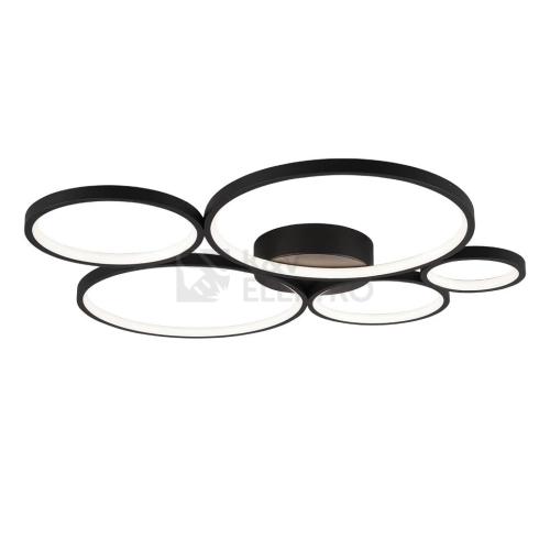 Přisazené LED svítidlo TRIO RONDO 49W 3000K matná černá 3-fázové stmívání 622610532