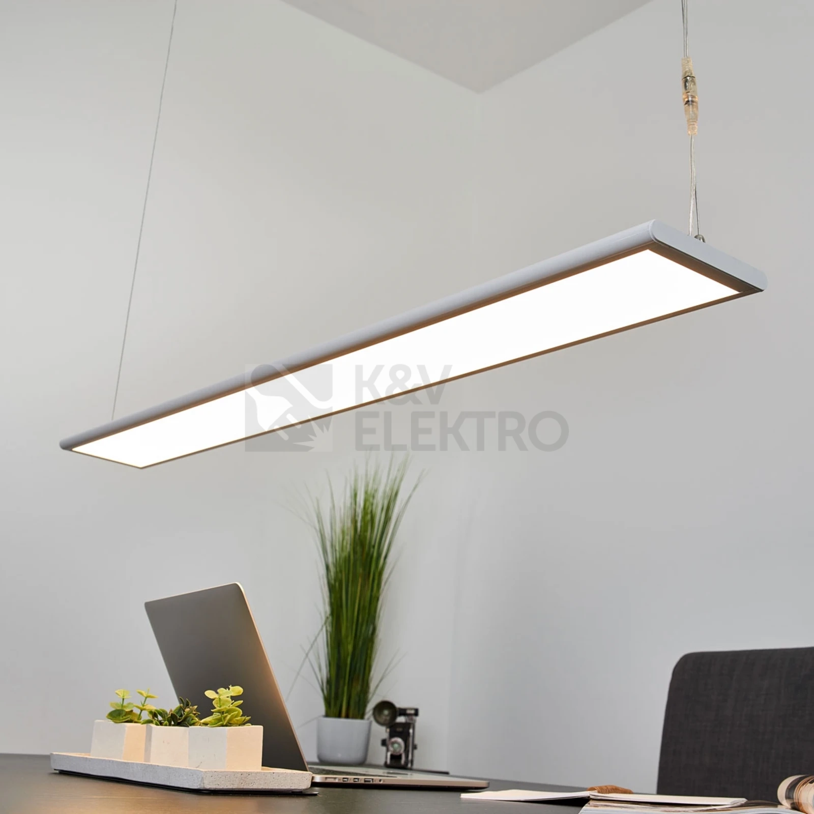 Obrázek produktu LED kancelářské závěsné svítidlo Arcchio Samu nahoru/dolů stmívatelné 40W 3000K stmívatelné 9967020 1