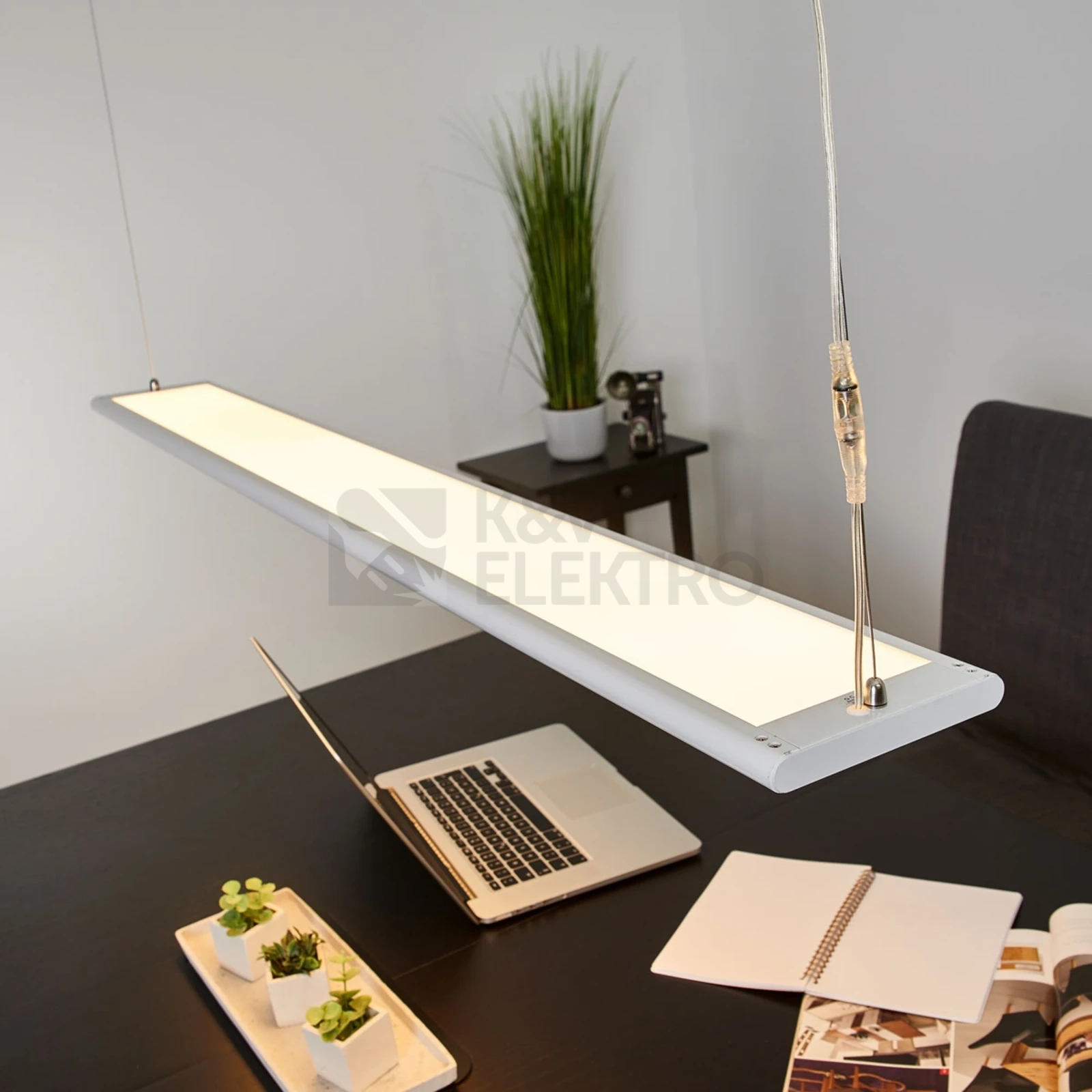 Obrázek produktu LED kancelářské závěsné svítidlo Arcchio Samu nahoru/dolů stmívatelné 40W 3000K stmívatelné 9967020 3