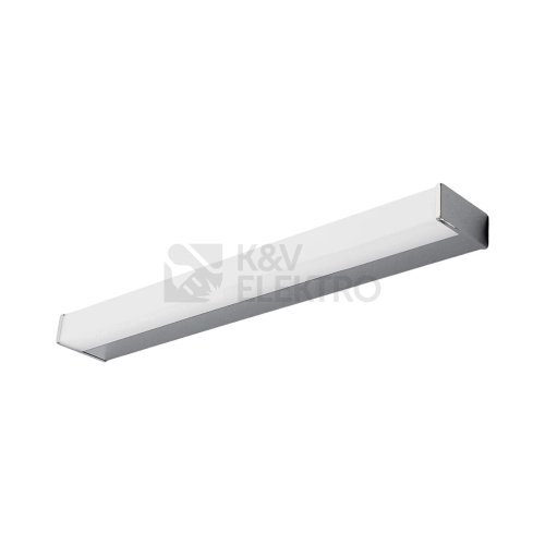 Nástěnné LED svítidlo Lindby Philippa 59cm chrom IP44 7,2W 3000K 9641015