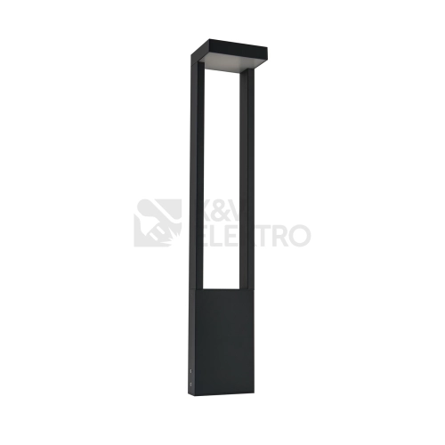LED světlo na cestu Lindby Lonete výška 65cm antracit IP65 8,8W 3000K 10025703