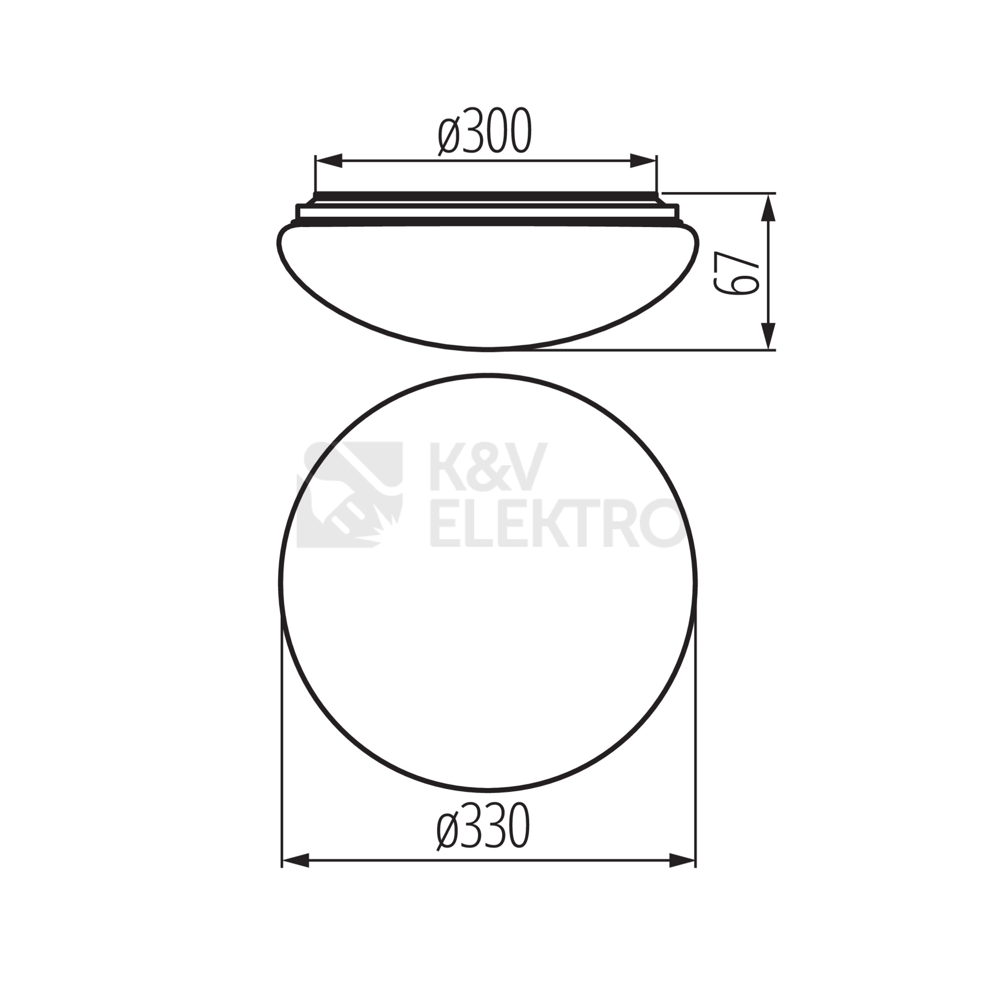 Obrázek produktu LED svítidlo s čidlem Kanlux Miledo CORSO 18W CCT-SE 3000K/4000K/6500K IP44
3