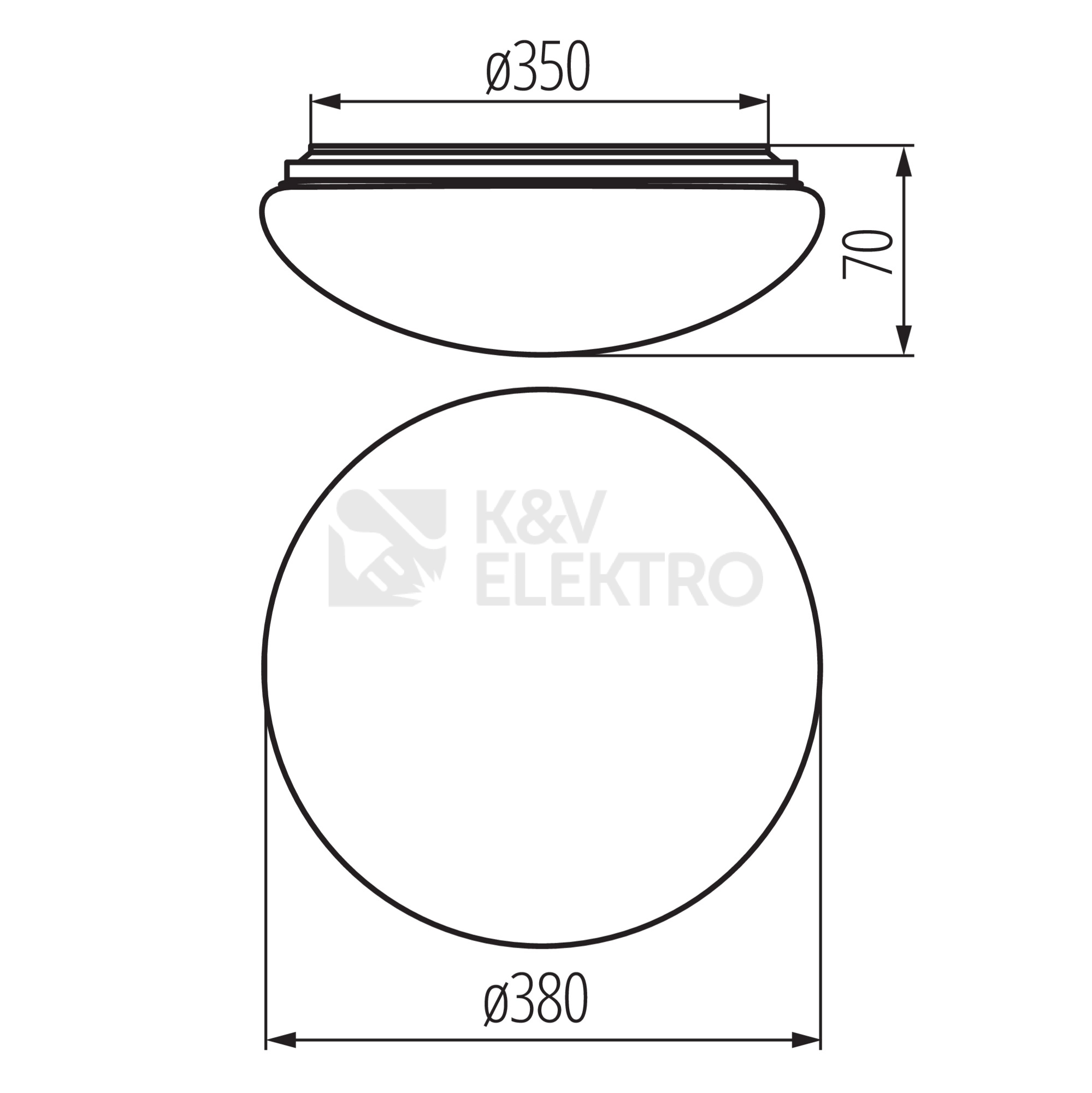 Obrázek produktu  LED svítidlo s čidlem Kanlux Miledo CORSO 24W CCT-SE 3000K/4000K/6500K IP44
 3