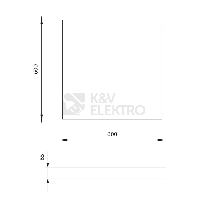 Obrázek produktu OFFICE S6060 UGR BACKLIT ML-413.559.32.0 1