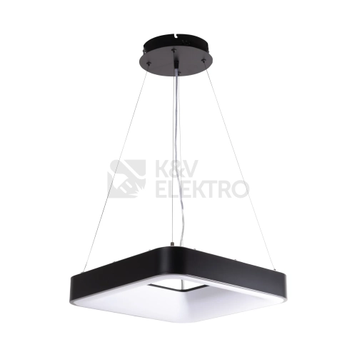 Stmívatelné závěsné LED svítidlo T-LED ZULU 48W CCT 3000K/4000K/6000K černá TRIAK 105550