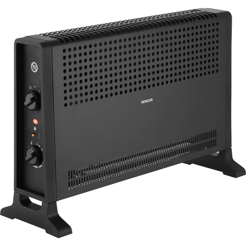 Přenosný přímotop s ventilátorem SENCOR SCF 2022BK 750/1250/2000W černý
