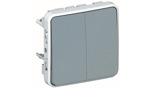 Vypínač č.6+6 Legrand Plexo IP55
