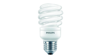 Úsporná žárovka Philips ve tvaru spirály