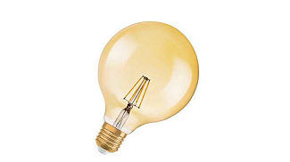 Retro LED žárovka Osram Filament Gold Globe125