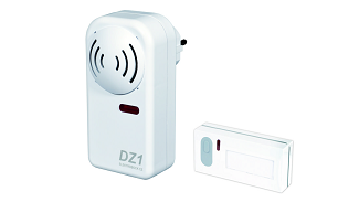 Bezdrátový zvonek Elektrobock DZ-1 s přijímačem určeným do zásuvky