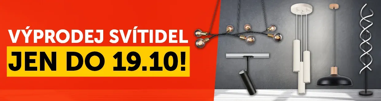 Sezonní výprodej svítidel 