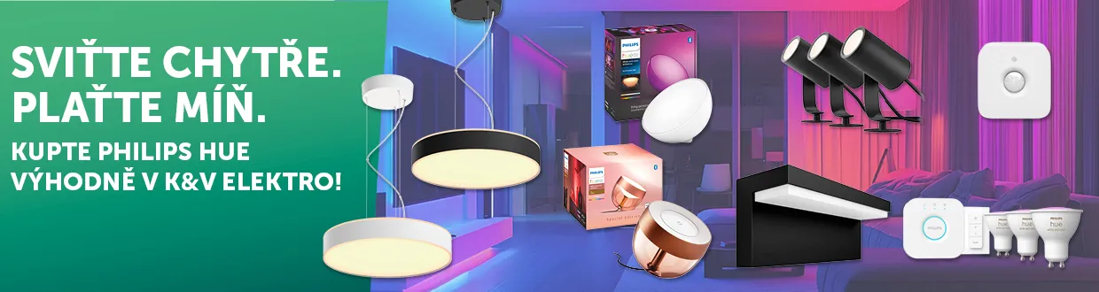 Philips HUE v akci!